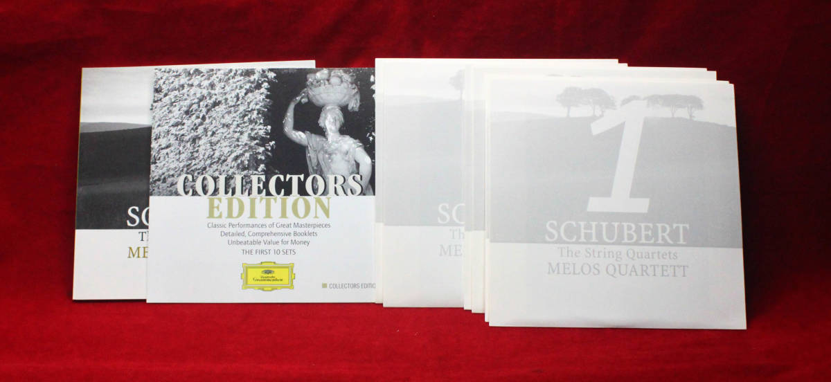 30 ドイツ輸入盤CD６枚組　BOX　シューベルト弦楽四重奏曲全集_画像6