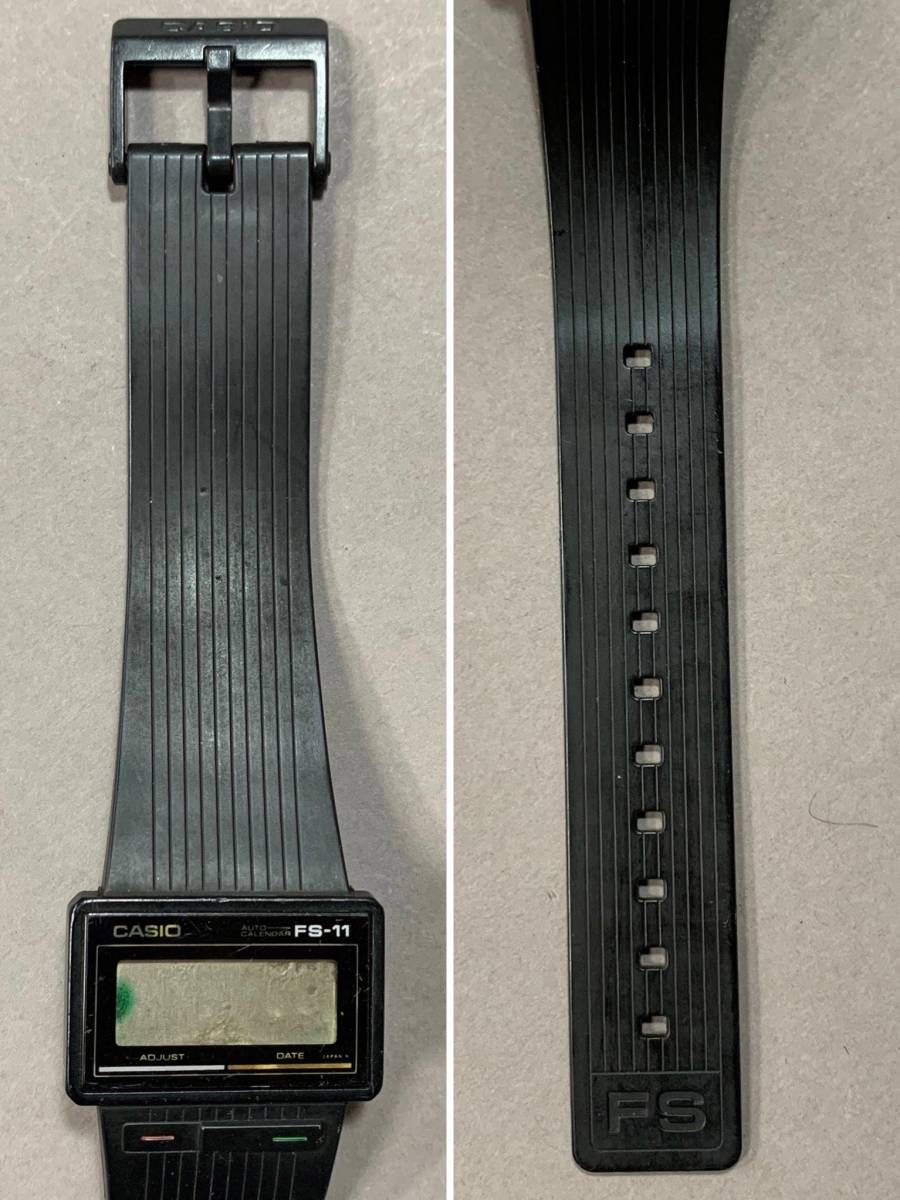 MS494 動作未確認 Casio カシオ FS-11 PELA ペラ 超薄型腕時計 MS494 動作未確認 Casio カシオ FS-11 PELA ペラ 超薄型腕時計