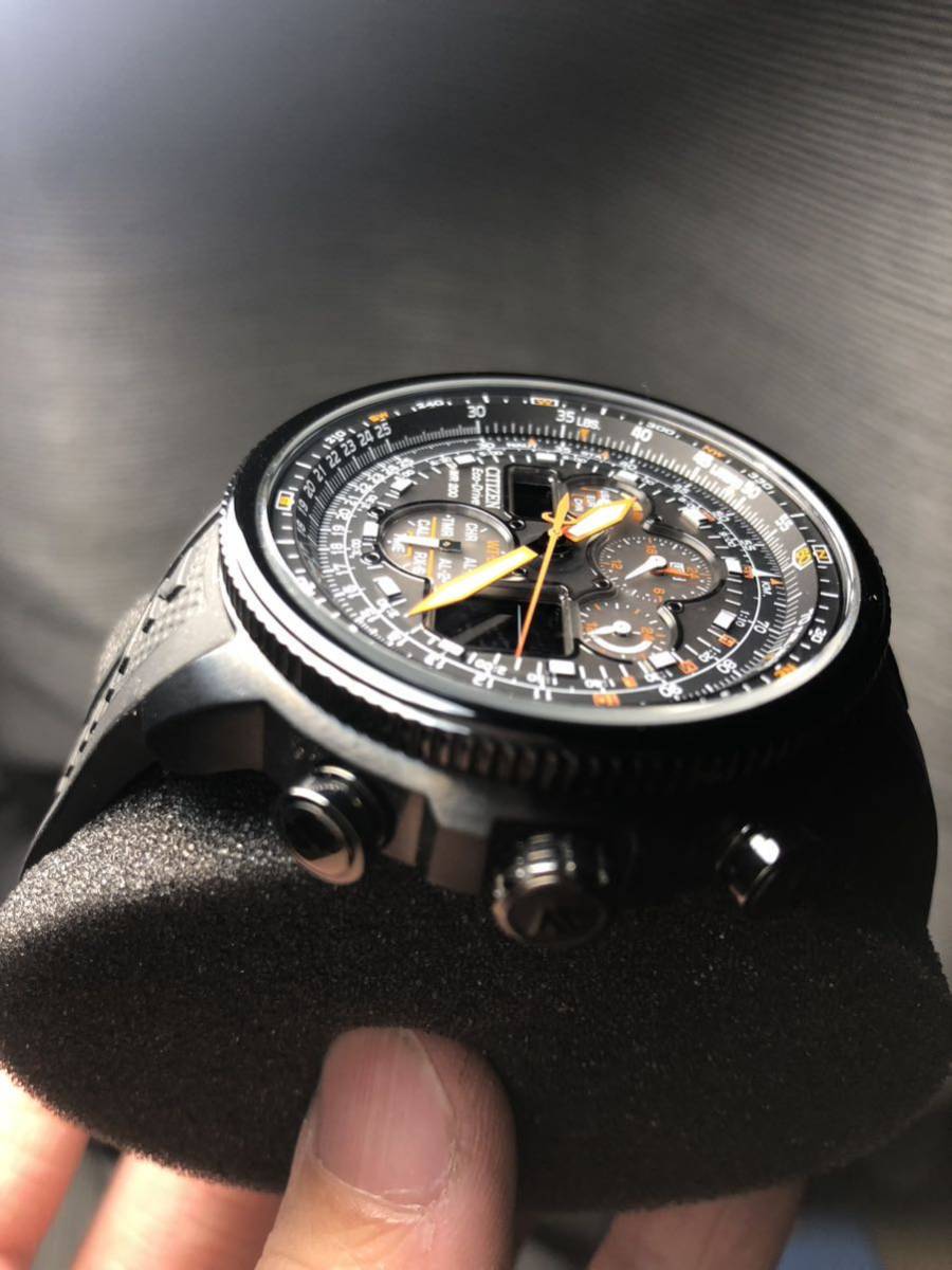 CITIZEN プロマスター　NAVI HAWK パイロットウォッチ_画像8