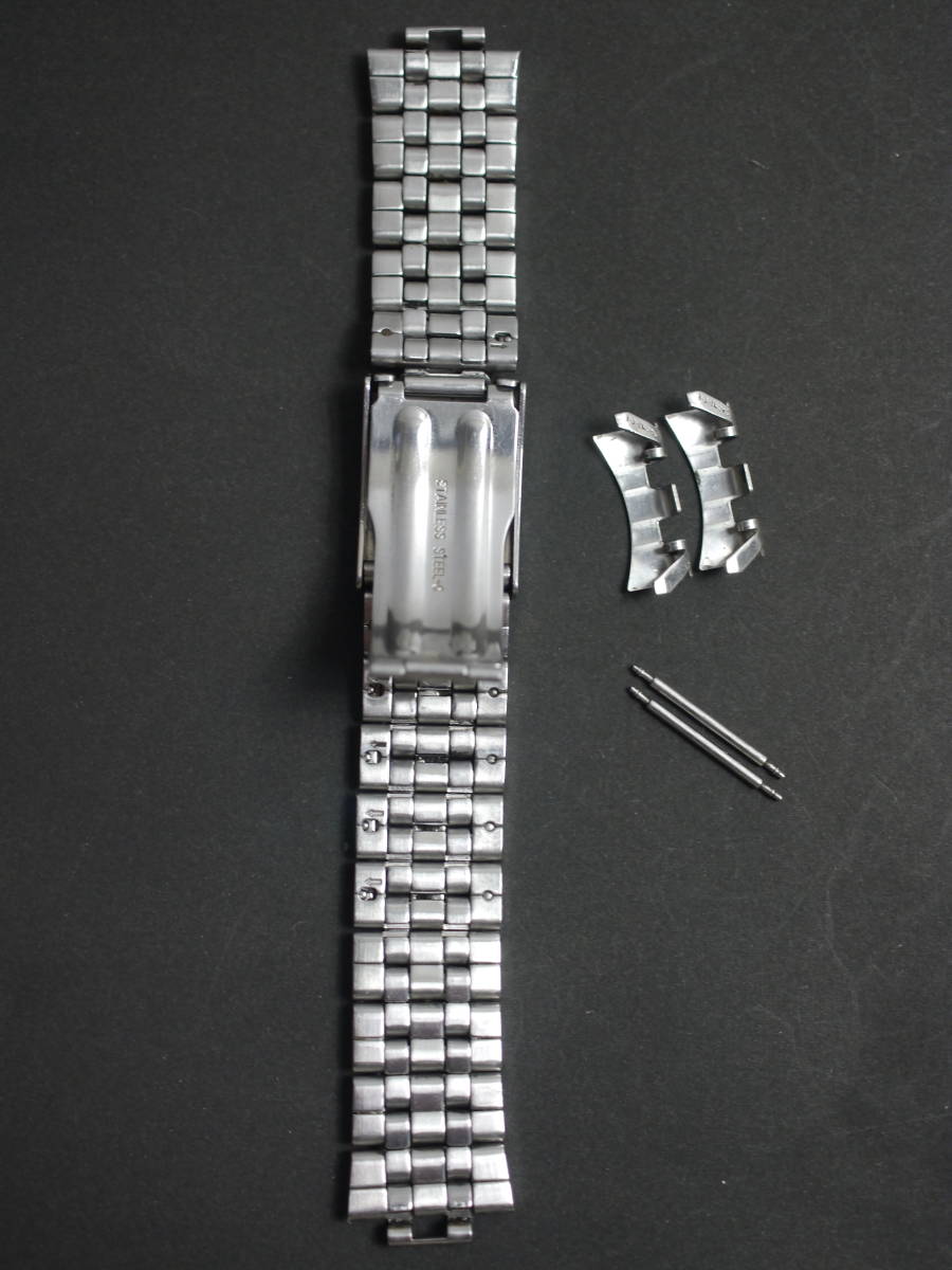 美品 セイコー SEIKO 腕時計 ベルト 20mm 男性用 メンズ W600の画像3