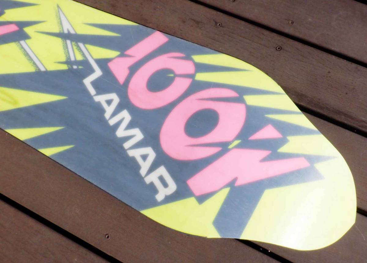 ラマー　スノーボード　89〜90年　LOOK LAMAR SNOW BOARD（ヴィンテージボード、バートン、シムス）_画像6