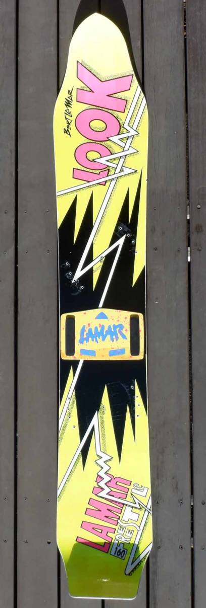 ラマー　スノーボード　89〜90年　LOOK LAMAR SNOW BOARD（ヴィンテージボード、バートン、シムス）_画像1