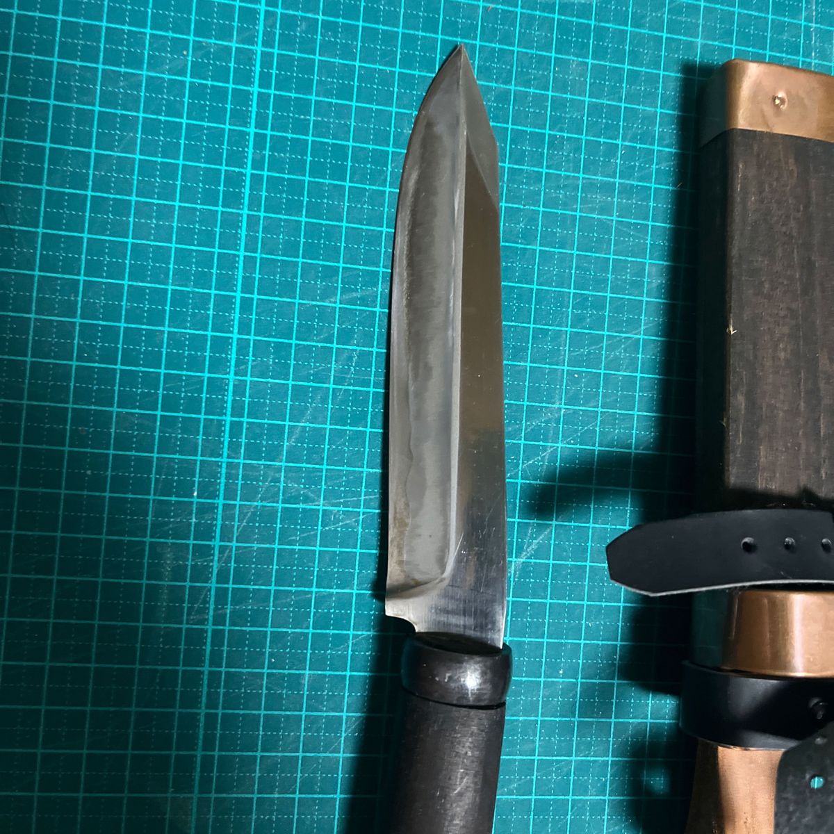 土居良明　和式鍛造ナイフ　古式火造　小猪刀