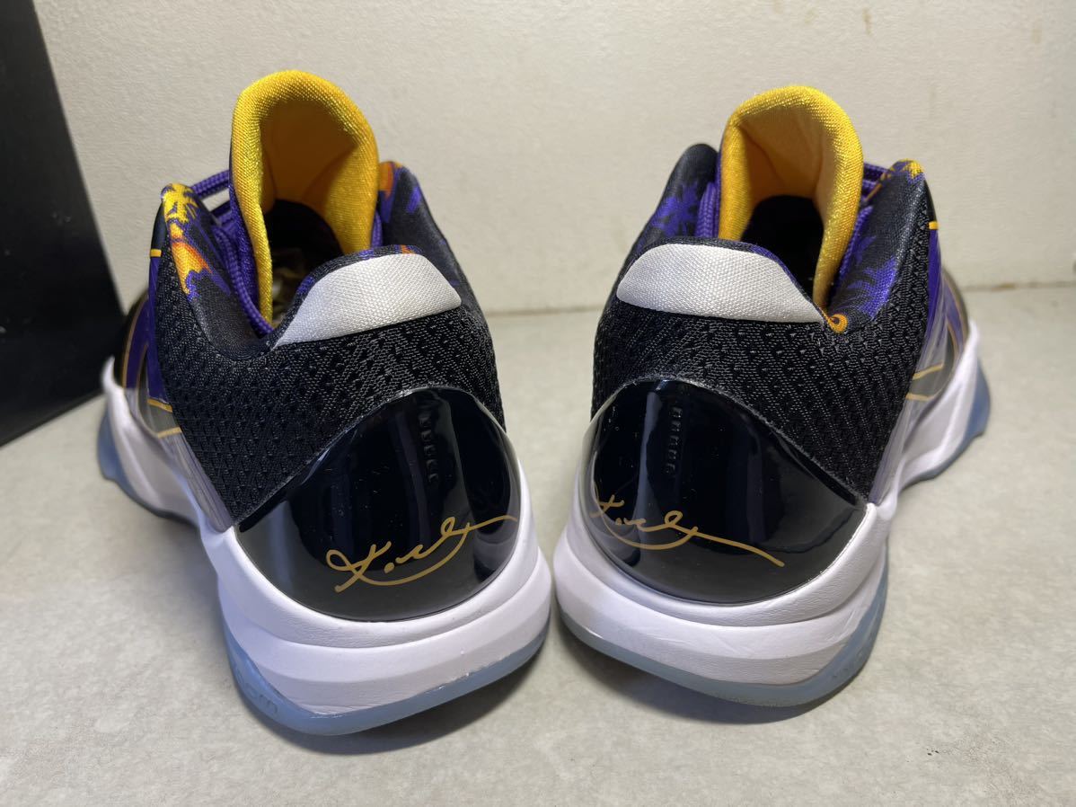 NIKE KOBE V PROTRO コービー 5 プロトロ LAKERS レイカーズ US10.5 国内正規 USED CD4991-500_画像4