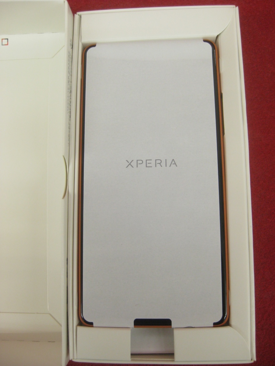 【ハッピー】未使用 Y!mobile SONY ソニー スマートフォン Xperia Ace III A203SO ブリックオレンジ 4549046134950_画像4