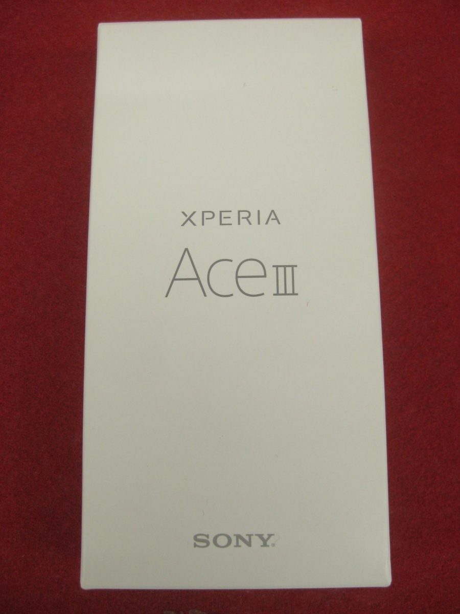 【ハッピー】未使用 Y!mobile SONY ソニー スマートフォン Xperia Ace III A203SO ブリックオレンジ 4549046134950_画像1