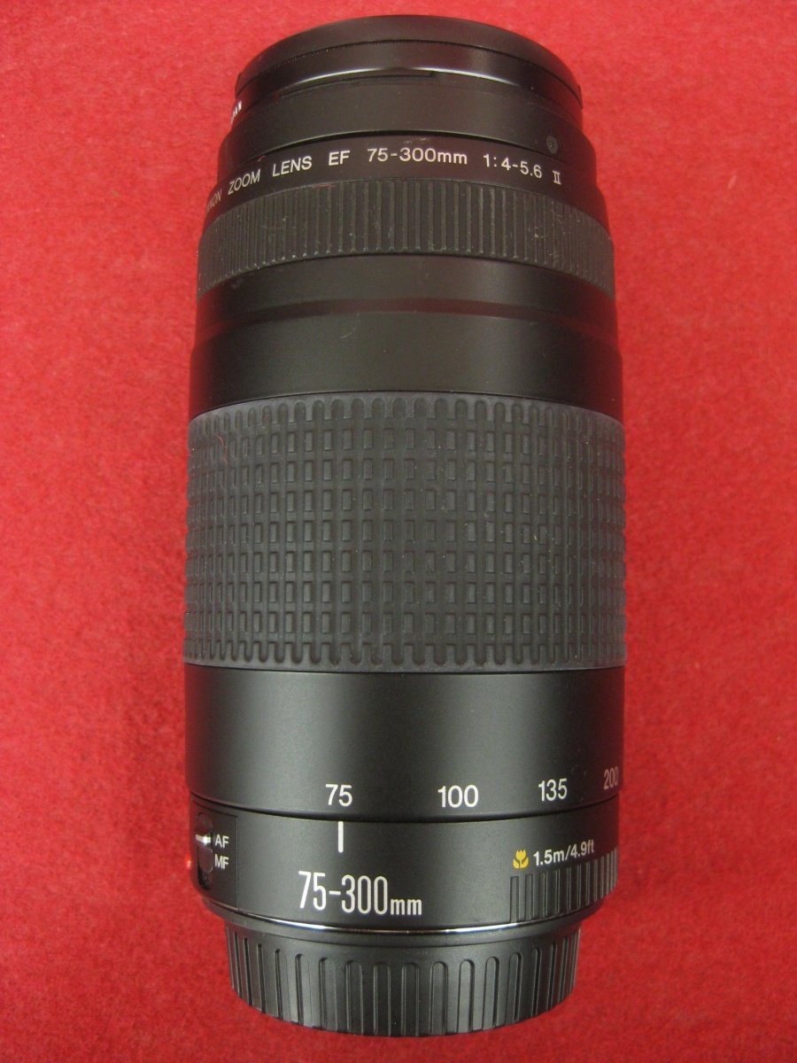 【ハッピー】キヤノン レンズ Canon ZOOM LENS EF 75-300mm F4-5.6 II φ58mm 3801331D_画像4