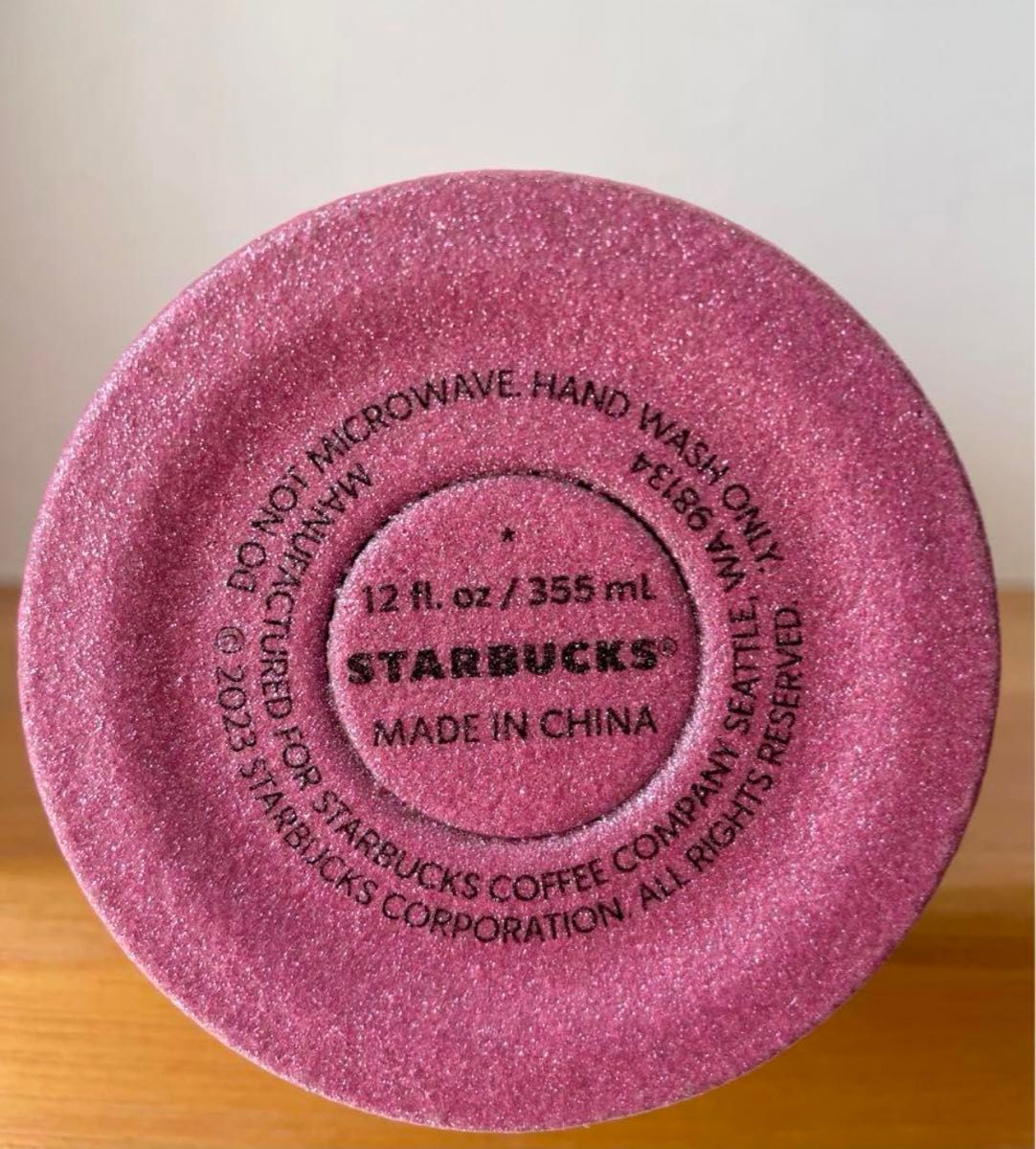 スターバックス ステンレスボトルグリッターピンク355ml スターバックス ステンレスボトルグリッターピンク355ml