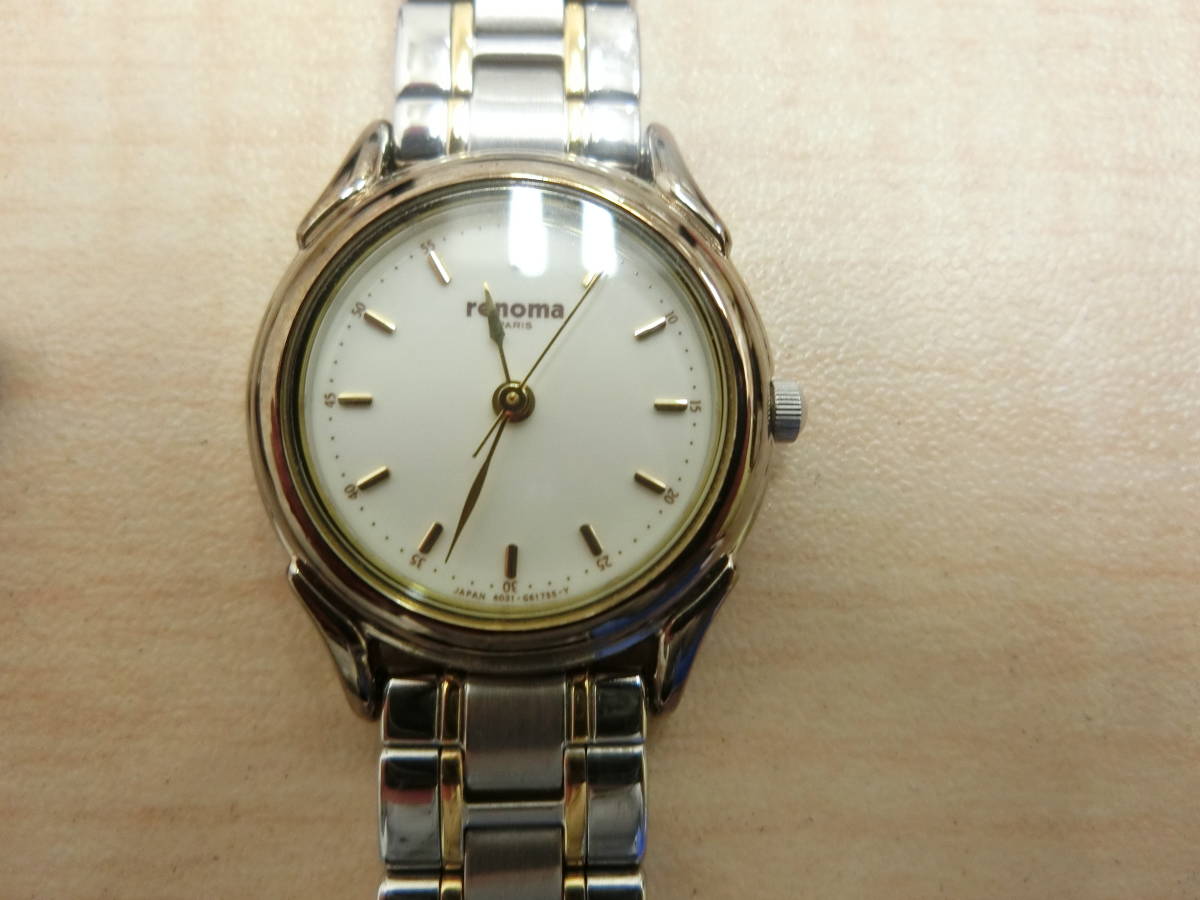 腕時計 SEIKO/セイコー 20JEWELS 17-3080 手巻き/Destray 17JEWELS ROLLED GOLD 14K50MCR 手巻き/renoma 6031-G13061 etc. 5点 まとめて_画像4