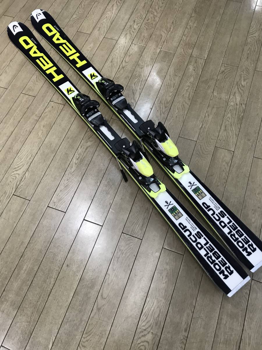 ☆★☆2023-24スタートセール! HEAD WC REBELS I RACE 160ｃｍ /BIND TYROLIA LX12/　ヘッドスキー板/人気モデル/程度良好品_画像3