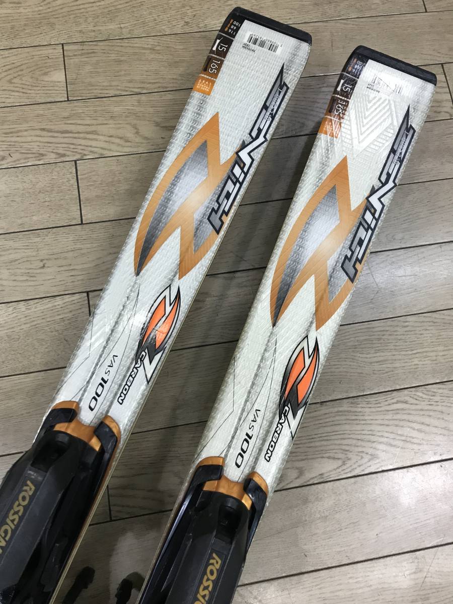 ☆★☆2023-24スタートセール！Ｎ249メンズカービング4点セット板ROSSIGNOL 165ｃｍ/ 靴BIGHORN 26-26.5ｃｍ/ POLE新品115ｃｍ_画像4