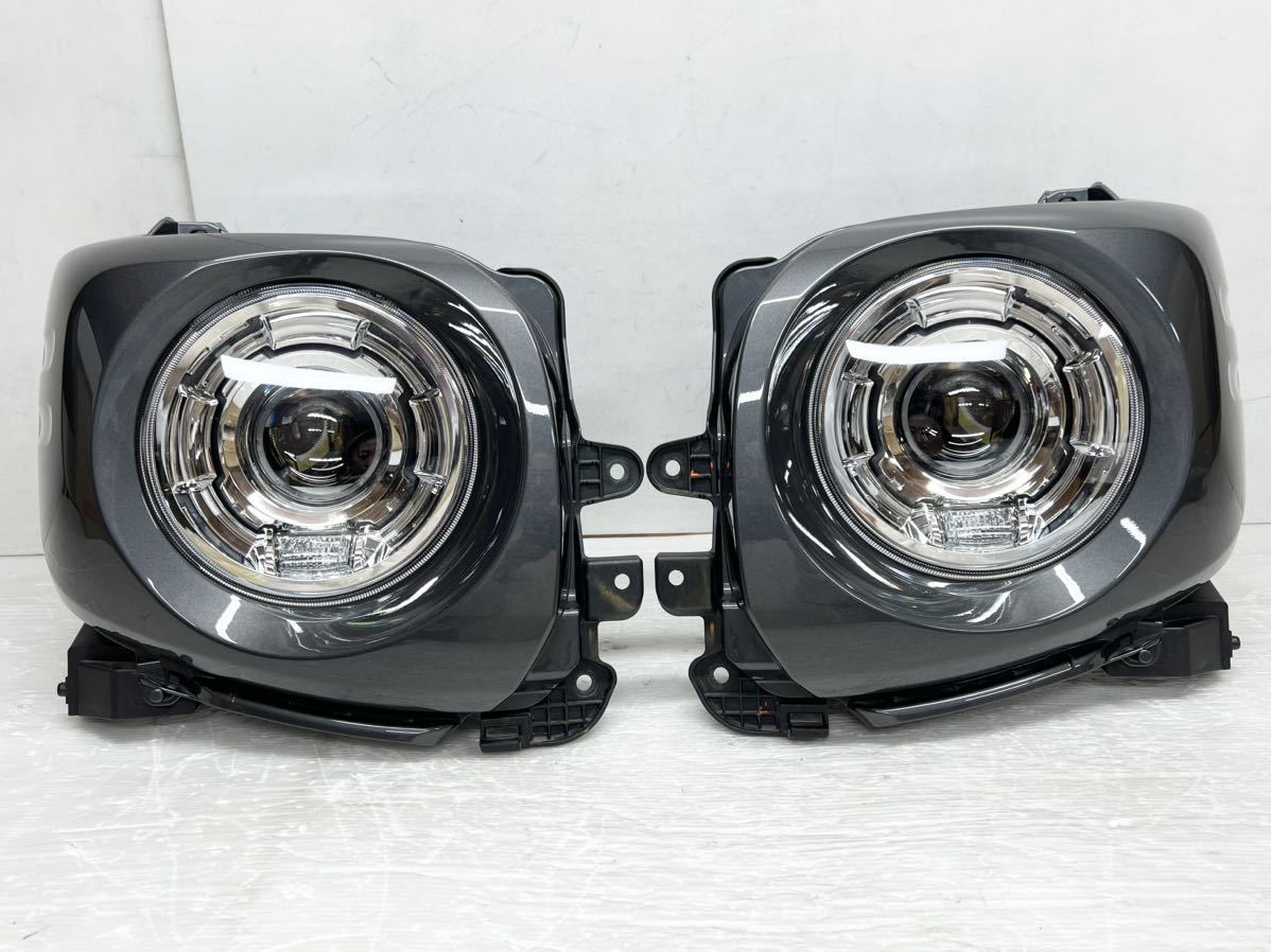 送料込 即決 スペーシアギア MK53S 純正 LED 左右 ヘッドライト 送料込 即決 スペーシアギア MK53S 純正 LED 左右 ヘッドライト