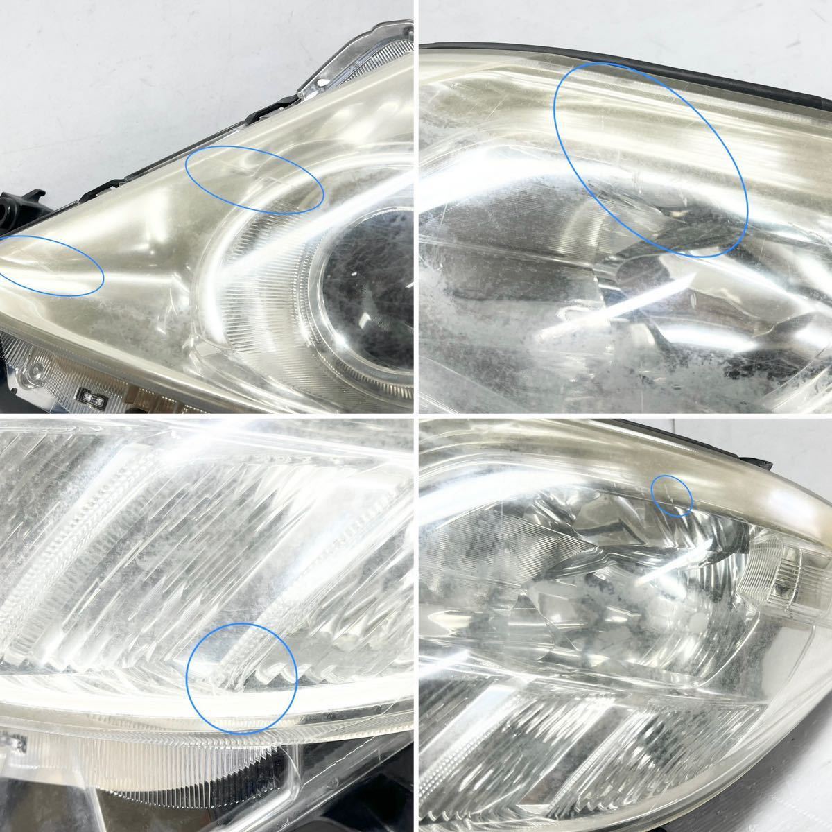 送料込 即決 AFS無し アルファード 20系 後期 純正 HID 左 送料込 即決 AFS無し アルファード 20系 後期 純正 HID 左