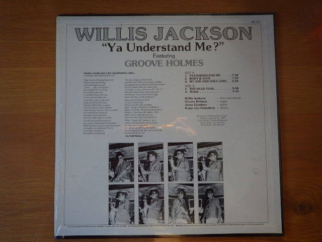 WILLIS JACKSON / Ya Understaend Me MR5316_画像2
