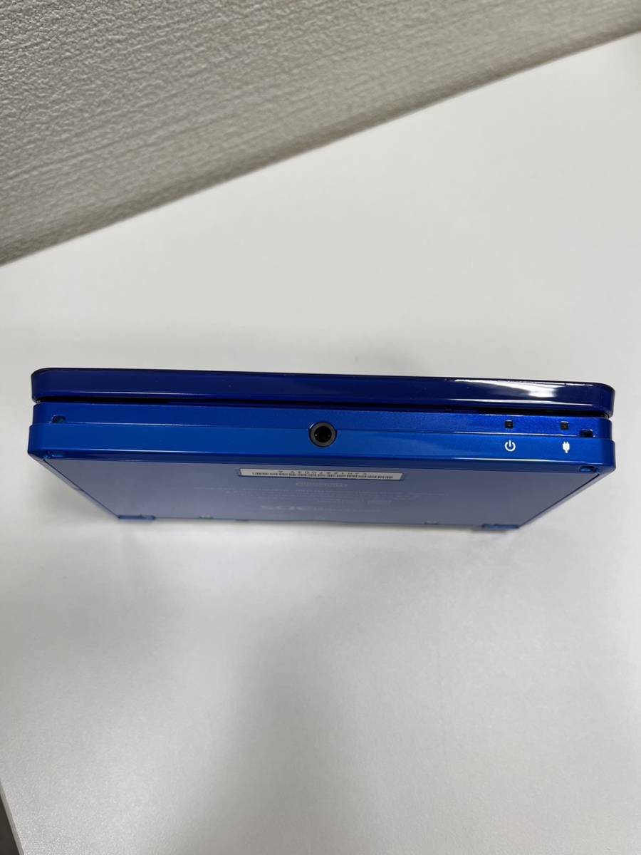 【SYC-2197】Nintendo 3DS 本体 ブルー CTR-001 ニンテンドー 任天堂 ゲーム 通電確認済 中古 保管品 ジャンク扱い_画像5