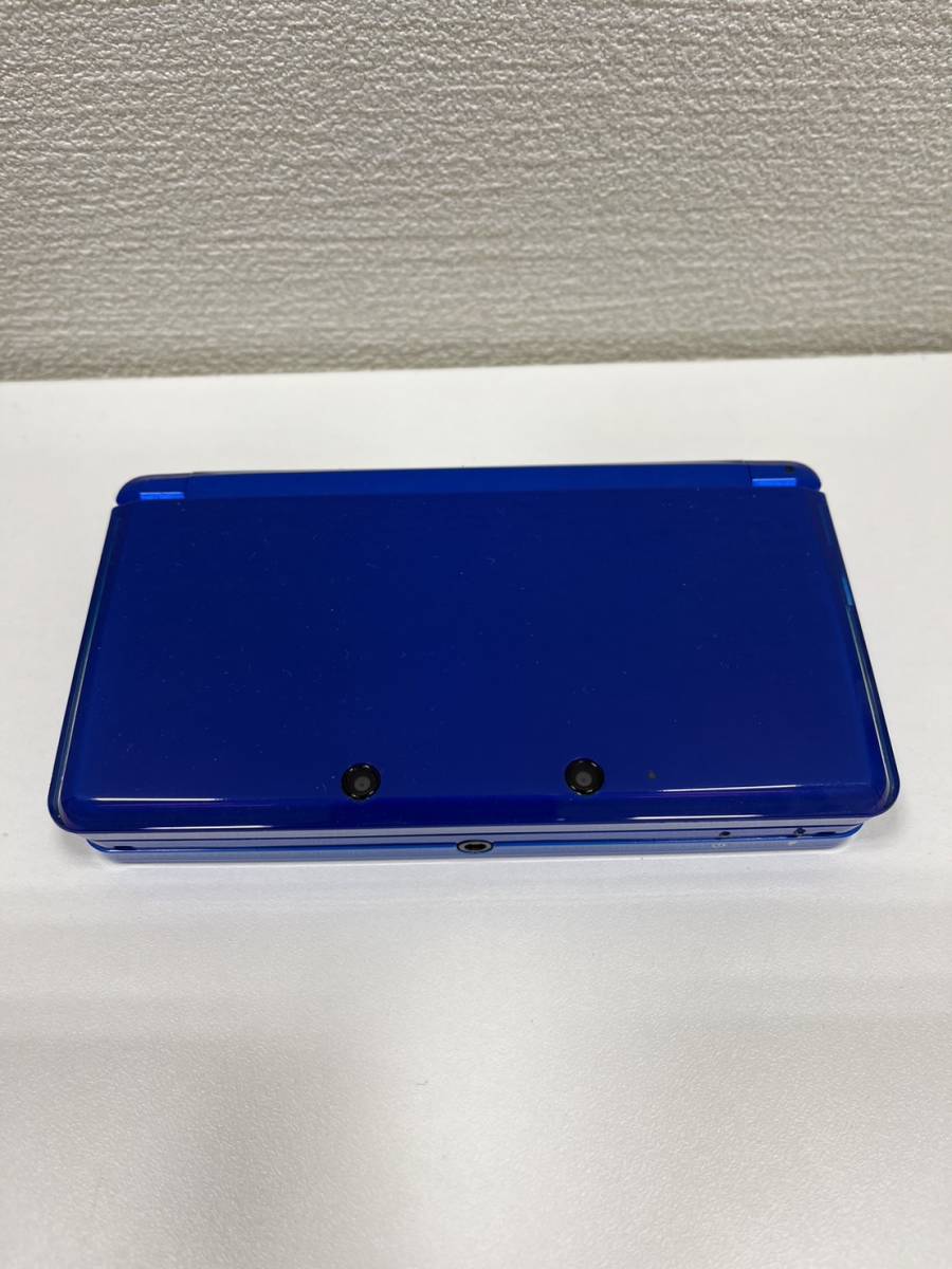 【SYC-2197】Nintendo 3DS 本体 ブルー CTR-001 ニンテンドー 任天堂 ゲーム 通電確認済 中古 保管品 ジャンク扱い_画像1