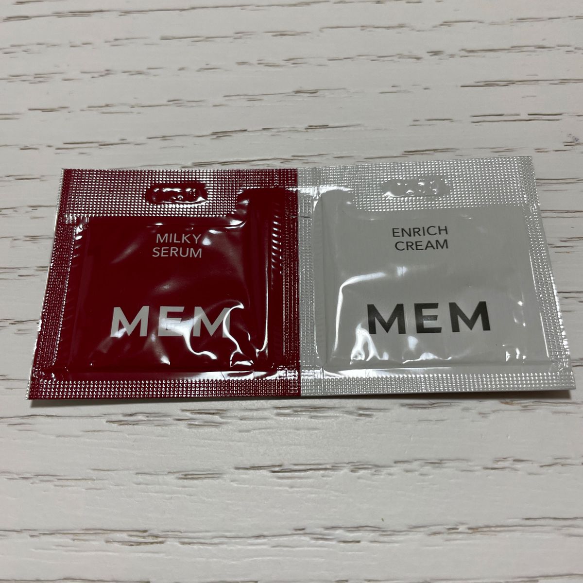 MEM メム サンプル　新発売　キット　マスク　美容液　クリーム　4点セット
