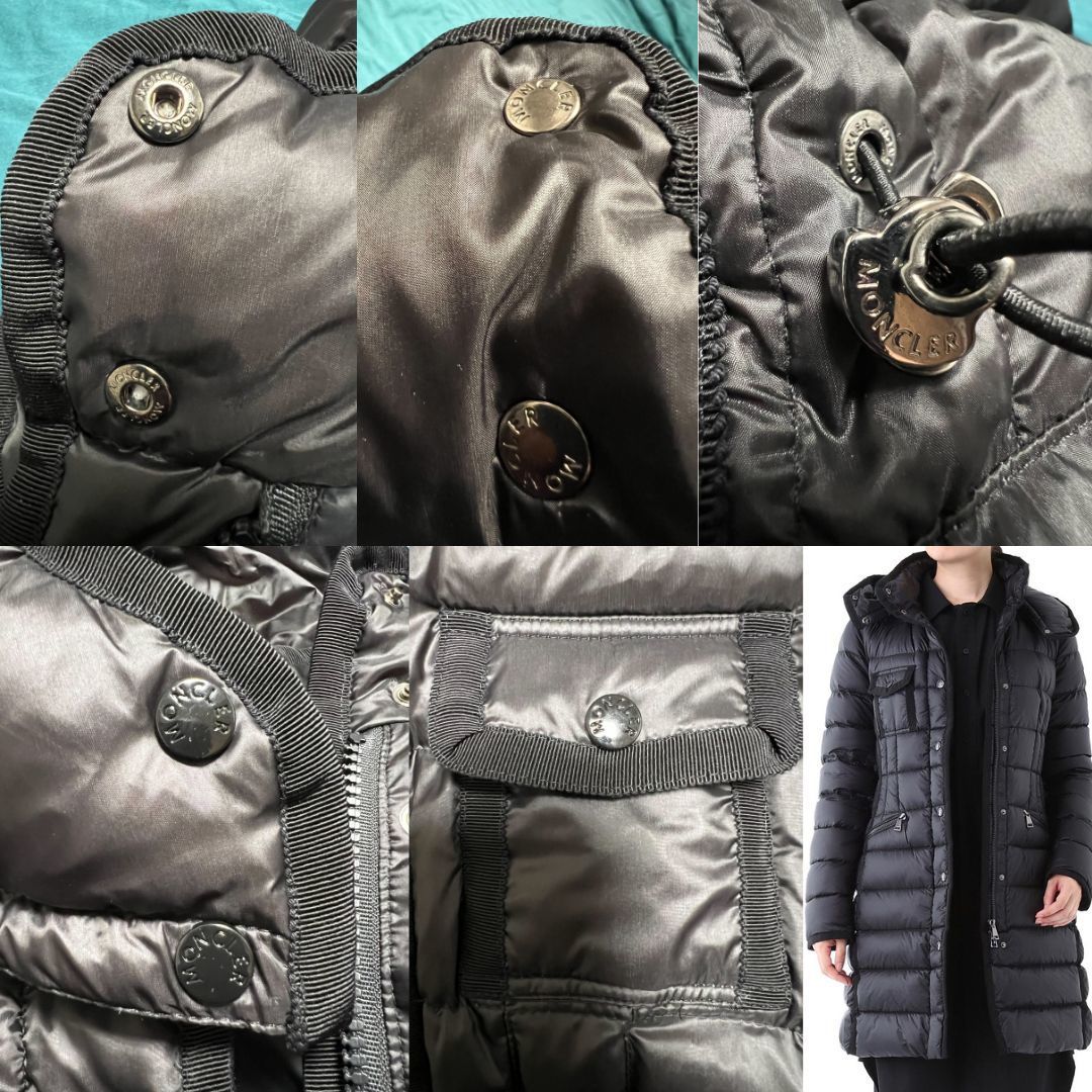 Lサイズ【未使用】MONCLER HERMINE エルミンヌ ダウンジャケット Lサイズ【未使用】MONCLER HERMINE エルミンヌ ダウンジャケット