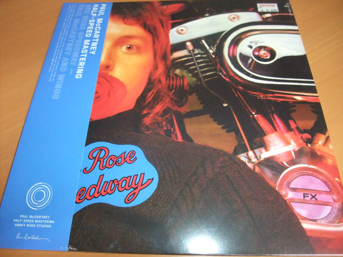 特価新品！ RED ROSE SPEEDWAY (HALF-SPEED MASTERING) PAUL McCARTNEY AND WINGS ABBEY ROAD STUDIO 2023RSD限定ポール・マッカートニー_画像1