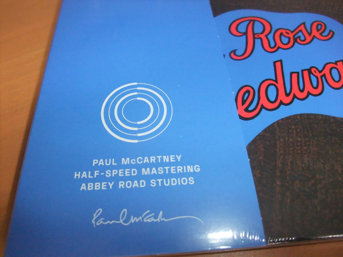 特価新品！ RED ROSE SPEEDWAY (HALF-SPEED MASTERING) PAUL McCARTNEY AND WINGS ABBEY ROAD STUDIO 2023RSD限定ポール・マッカートニー_画像4