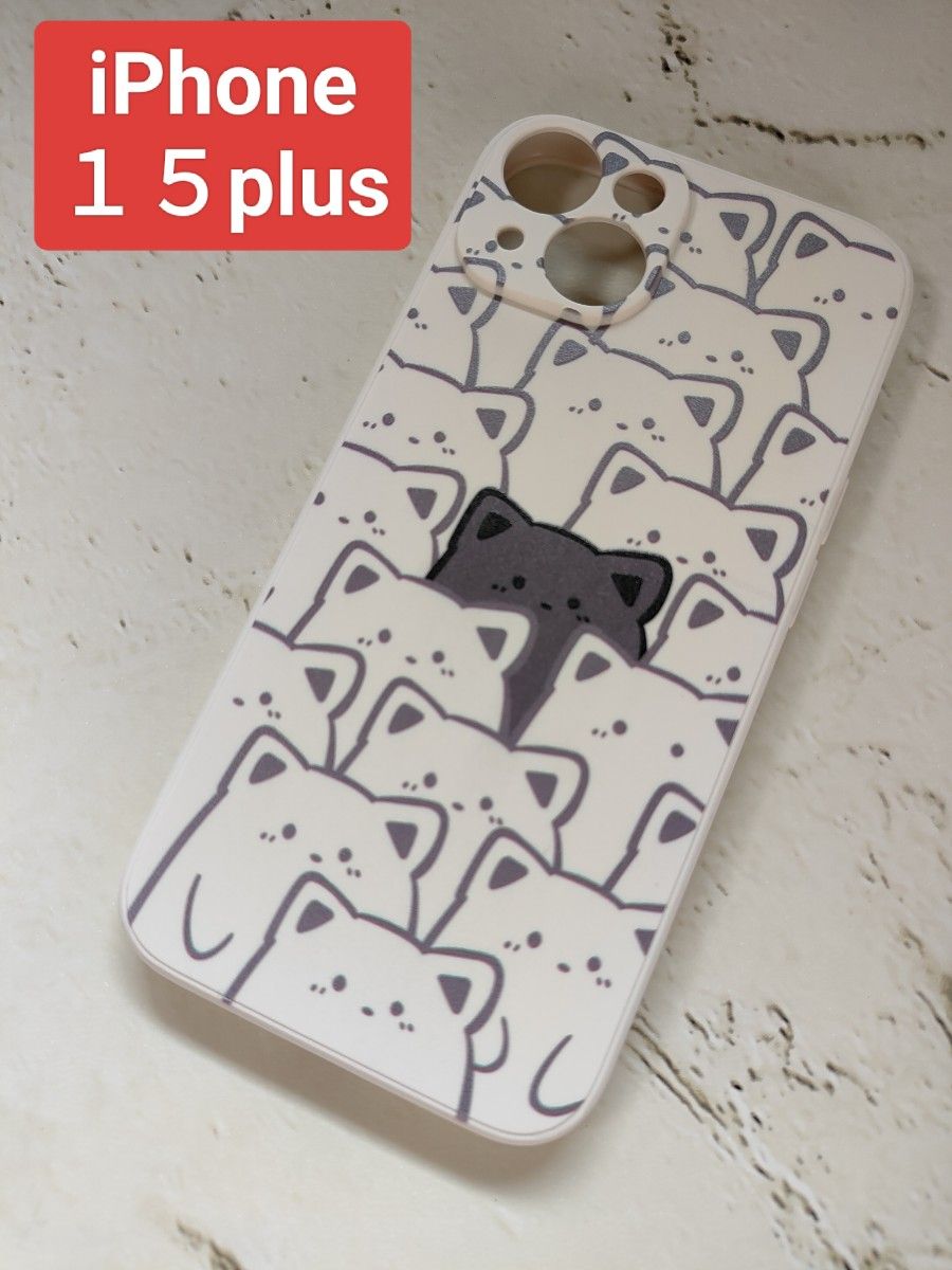 新品iPhone１５ProMaxスマホケース可愛いアイフォン１５プロマクス携帯カバー　耐衝撃iPhoneシリコンケース　猫 子猫