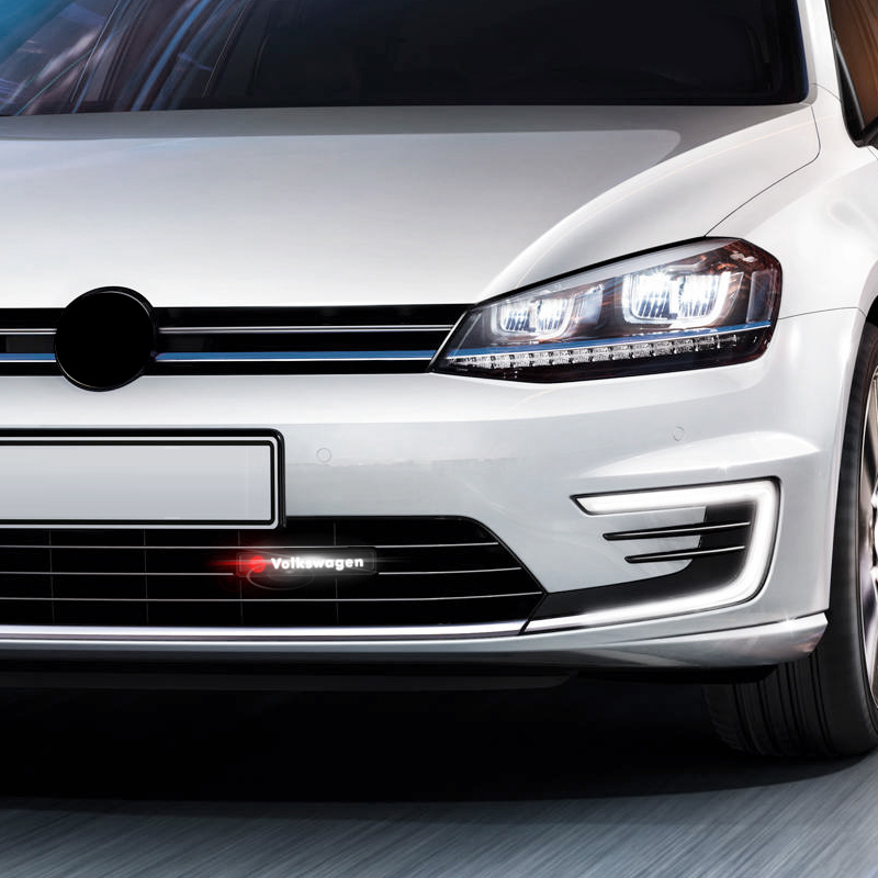 Volkswagen VW 光る LED フロント グリル エンブレム フォルクスワーゲン T-Cross ゴルフ ティグアン ポロ T-Roc パサート シャラン_画像4