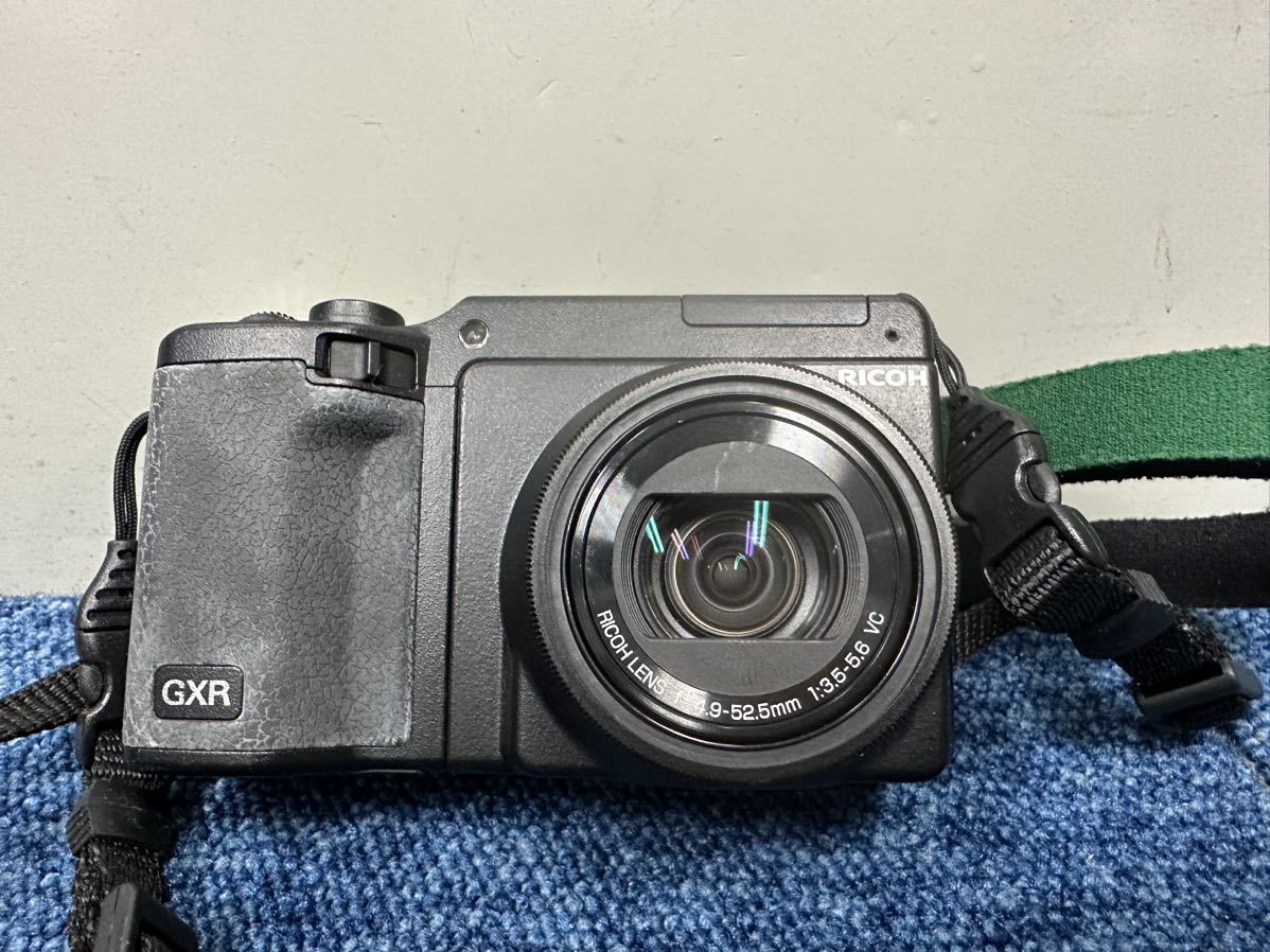 RICOH GXR LENS 4.9-52.5mm F3.5-5.6 VC リコー コンパクトデジタルカメラ 動作未確認　現状品_画像3
