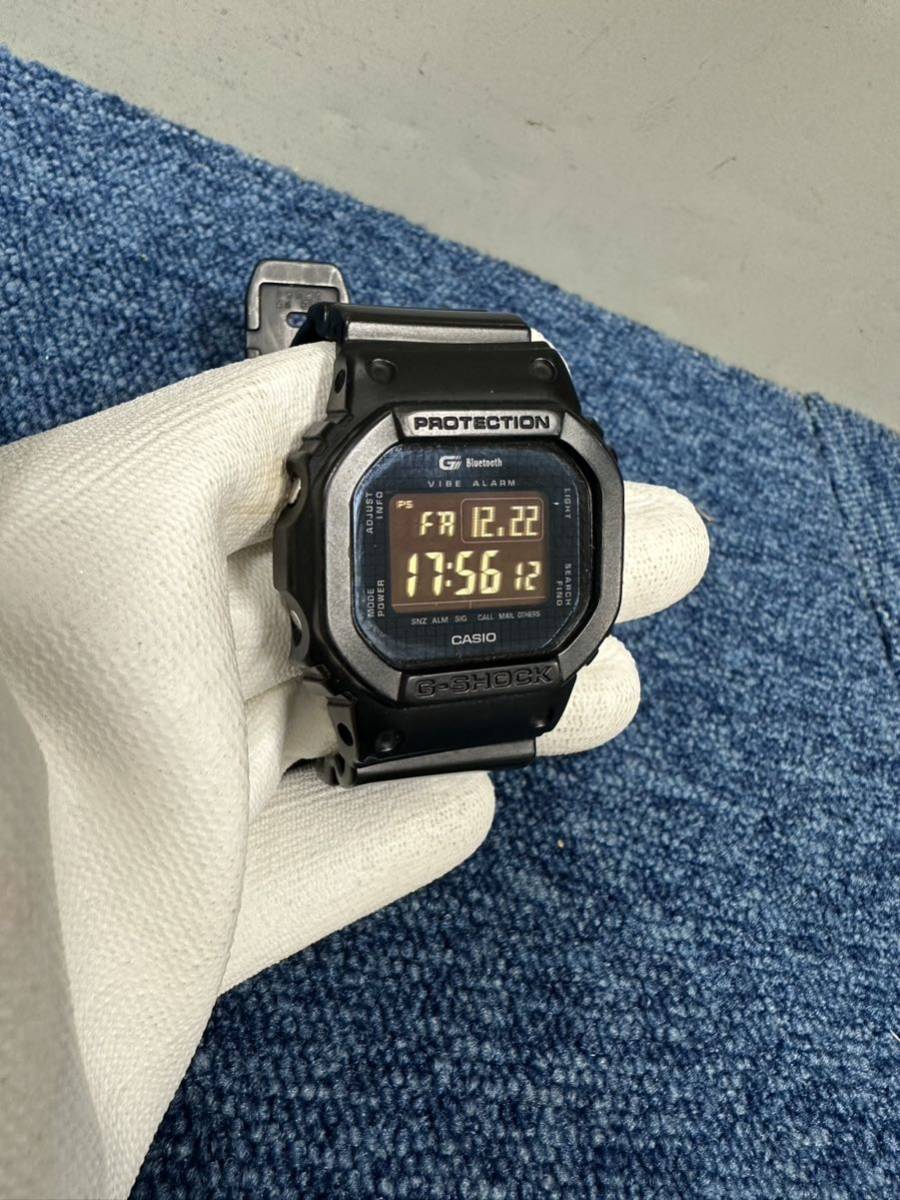 CASIO カシオ Gショック GB-5600B Bluetooth アラーム クロノグラフ NBY デジタル文字盤 メンズ腕時計 動作品_画像5