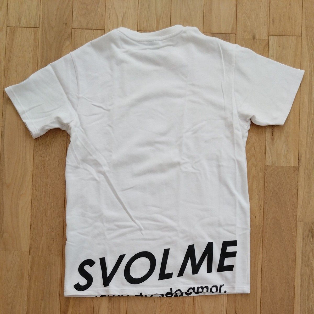 【SVOLME】 スボルメ Tシャツ Mサイズ サッカー フットサル 半袖 ホワイト 白