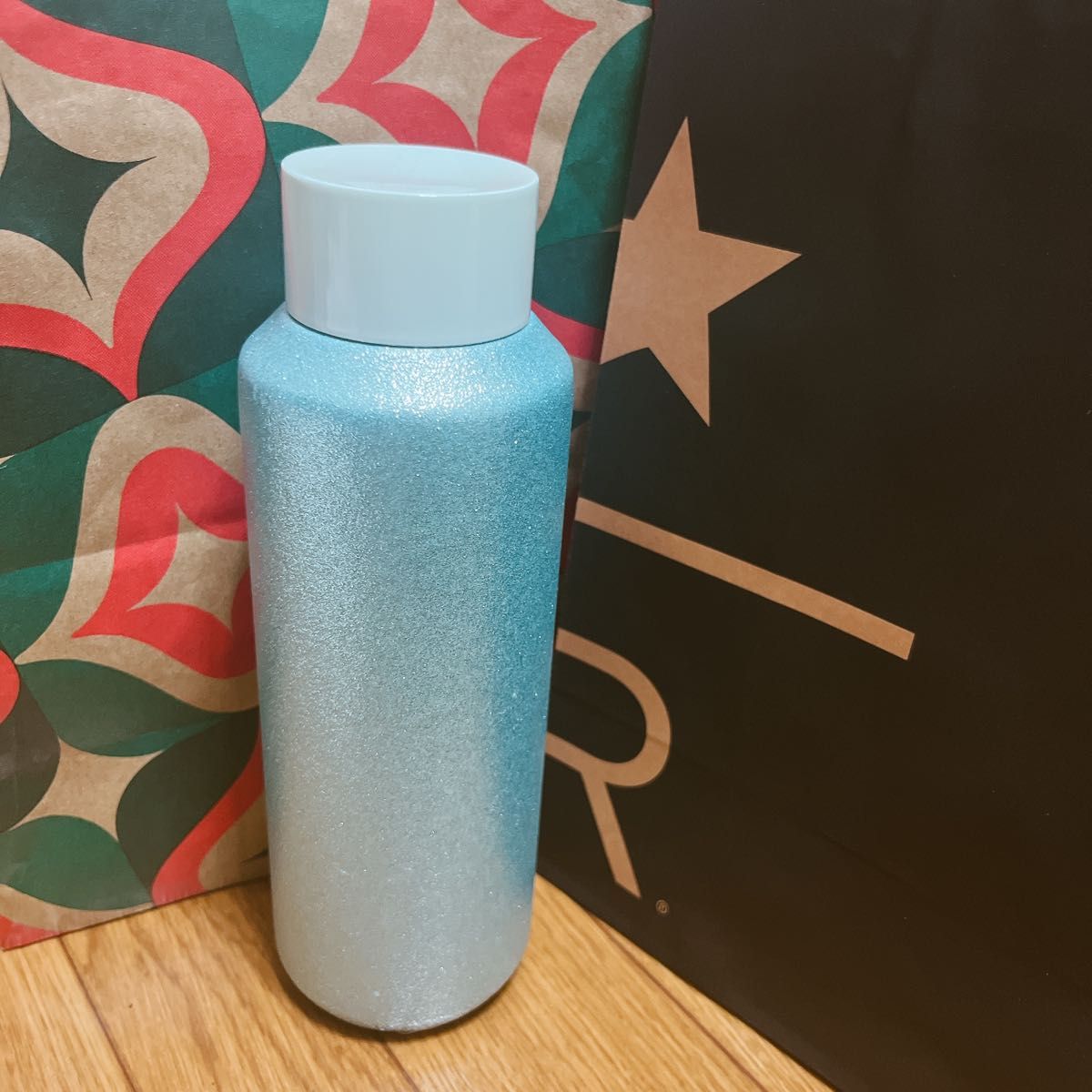 スターバックス ステンレスボトルグリッターミント473ml スタバ スターバックス ステンレスボトルグリッターミント473ml スタバ