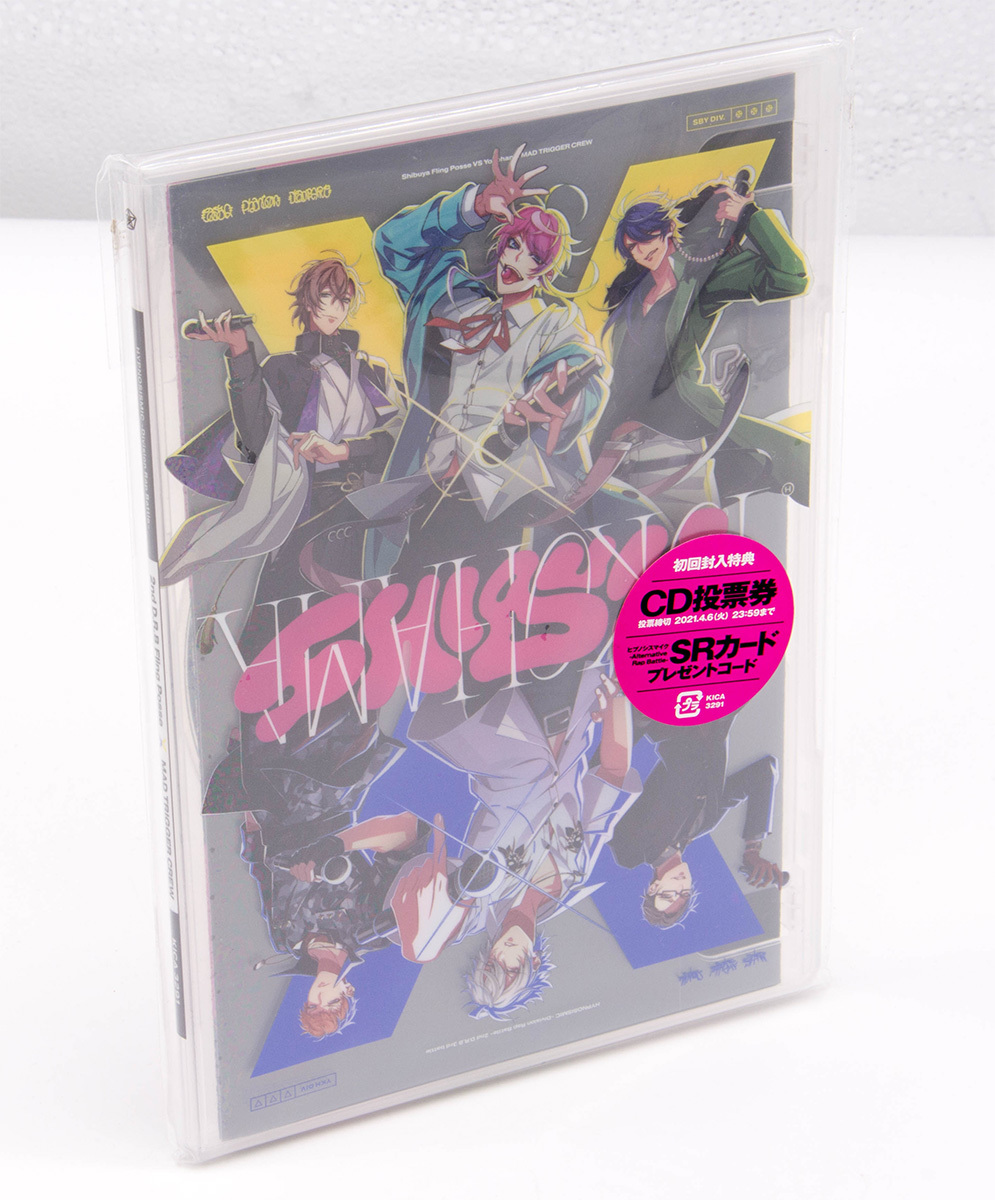 ヒプノシスマイク 2nd D.R.B Fling Posse VS MAD TRIGGER CREW CD 中古 セル版 美品 投票券 SRカードプレゼントコードなし_画像1