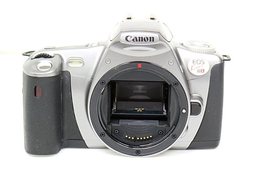 K11s189 Canon EOS Kiss III L 35-80mm F4-5.6III カメラ通電○ その他動作未確認 60サイズ_画像2