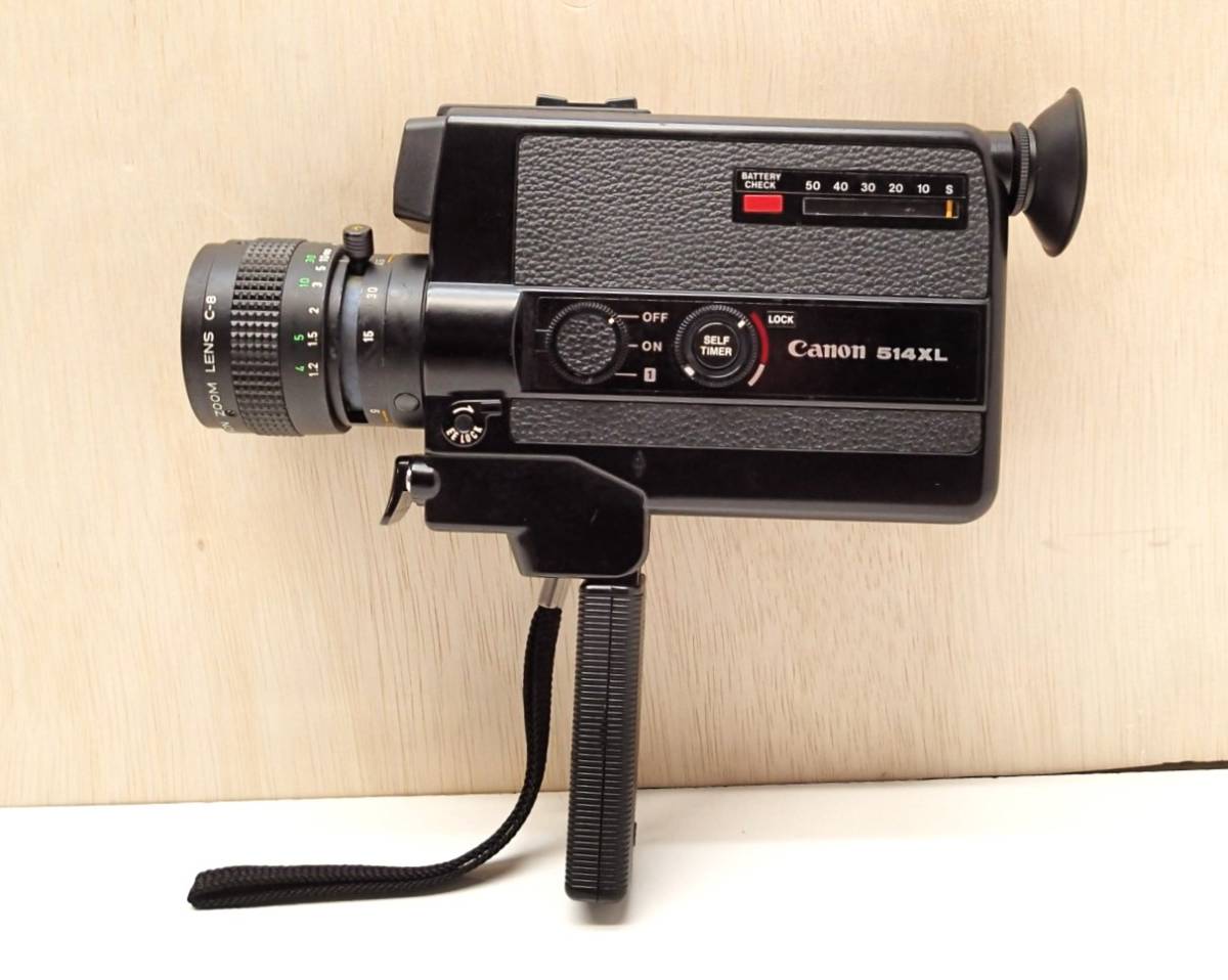 J951A キャノン Canon 8mm フィルムカメラ 514XL 通電OK 希少 人気
