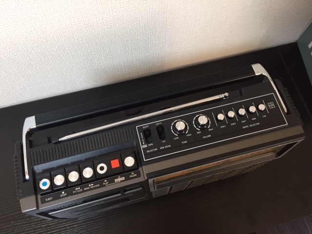  原文:National ナショナル MAC BCL554 ラジオ カセット RQ-554 