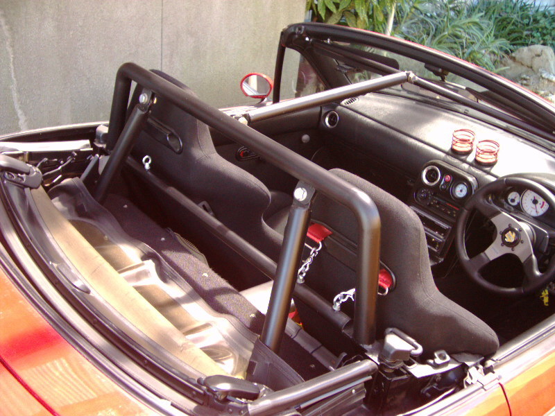 * Roadster roll bar 6 point type * new goods.NA6CE,NA8C,MAZDA, Eunos, roll cage, Mazda 