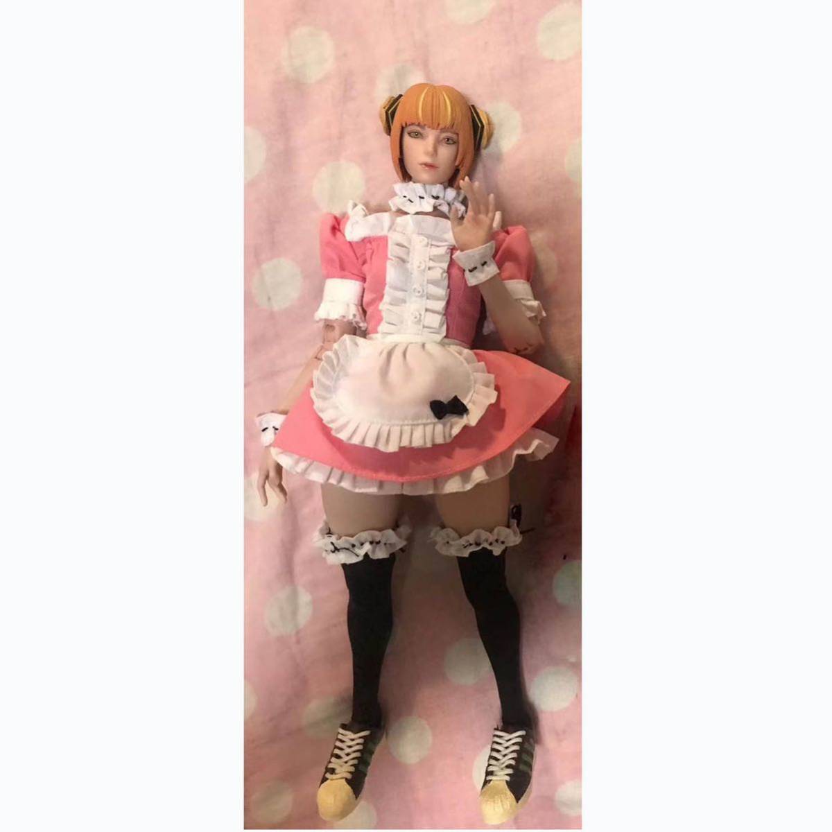 A165 1/6スケール メイド服のみ 女性素体専用 Phicen TBLeague JIAOU DOLL 女性素体対応 メイド服セット