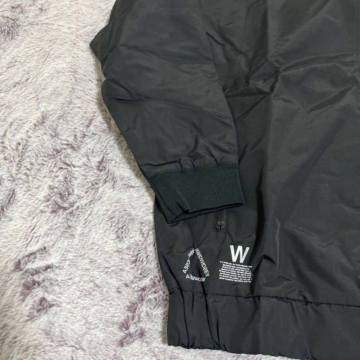ウィンダンシー Triangle NYLON track jacket 新品 L WIND AND ウィンダンシー Triangle NYLON track jacket 新品 L WIND AND