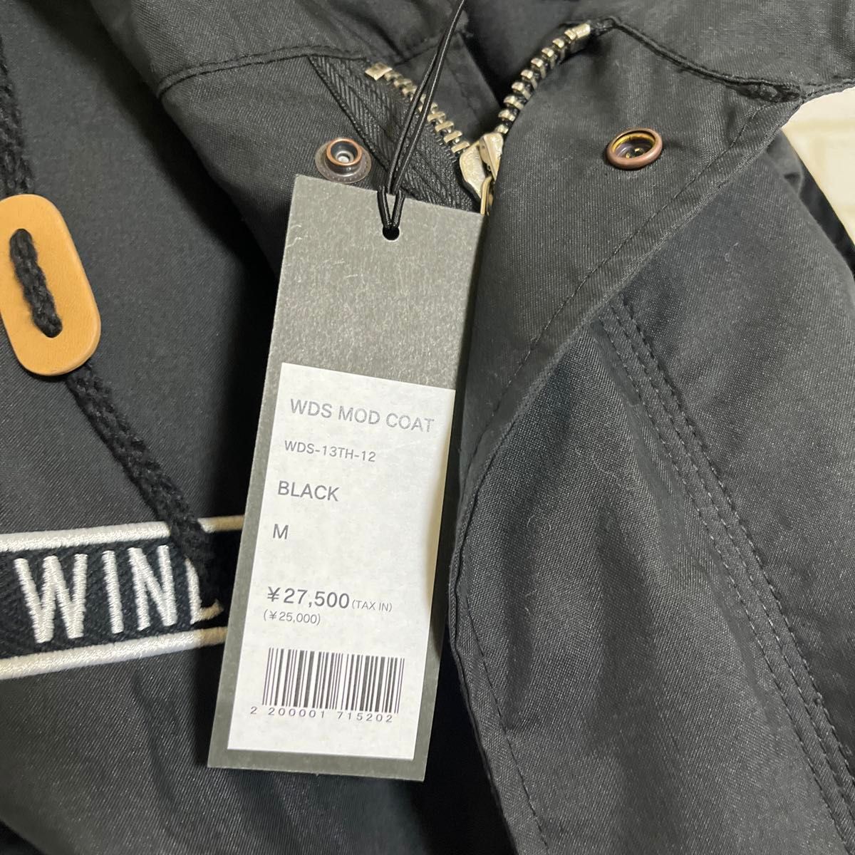 ウィンダンシー WIND AND SEA 新品 人気 モッズコート WIND ウィンダンシー WIND AND SEA 新品 人気 モッズコート WIND