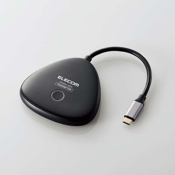 ワイヤレスHDMIエクステンダー USB-C接続/送信機タイプ 1台のディスプレイなどのHDMI搭載映像機器に映像・音声を出力できる: DH-WLTXUC1BK