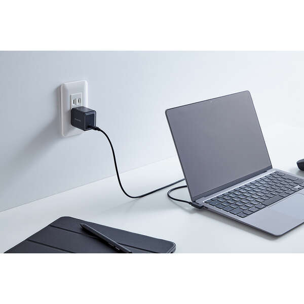 USB2.0ケーブル [C-C] 2.0m USB Power Delivery対応 L字コネクターや取り回しがしやすいやわらかケーブルを採用: U2C-CCLY20NBK_画像10