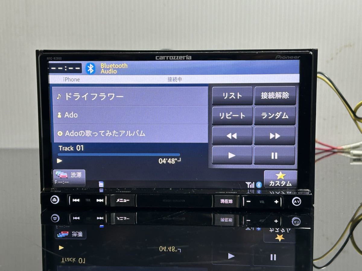 AVIC-RZ800-D カロッツェリア 4chフルセグTV Bluetoothオーディオ CD→SD録音 DVD SDオーディオ CD フィルムアンテナ付き 送料無料_画像8