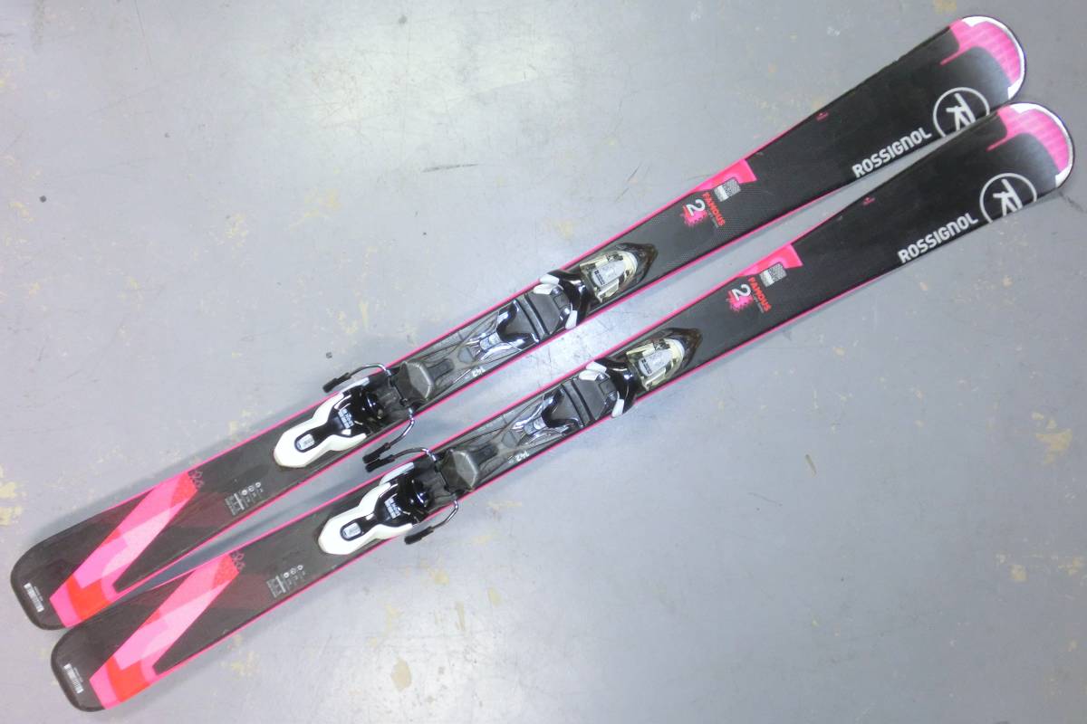 ロシニョール　Famous2 Light　142cm　 レディースモデル Rossignol Unique Women サロモンSalomon ヘッドHEAD等_画像2