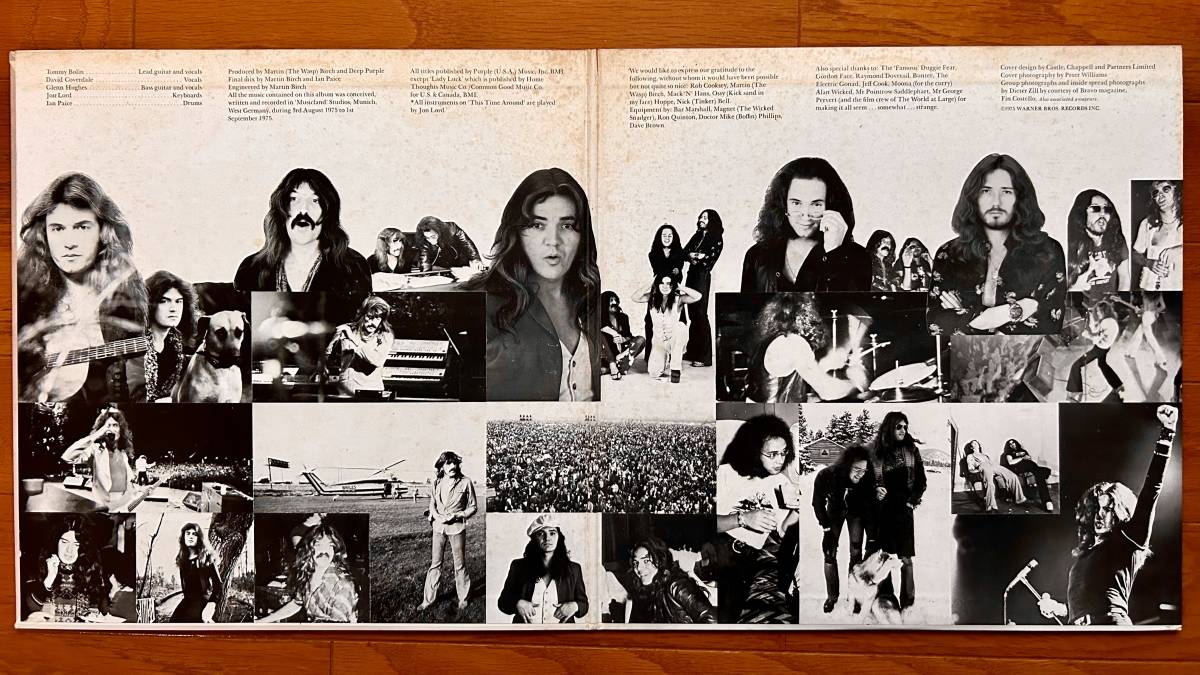 Deep Purple(ディープ・パープル)「Come Taste the Band(カム・テイスト・ザ・バンド)」 LP(12インチ)/Warner Bros.(P-6511W)/ロック_画像2