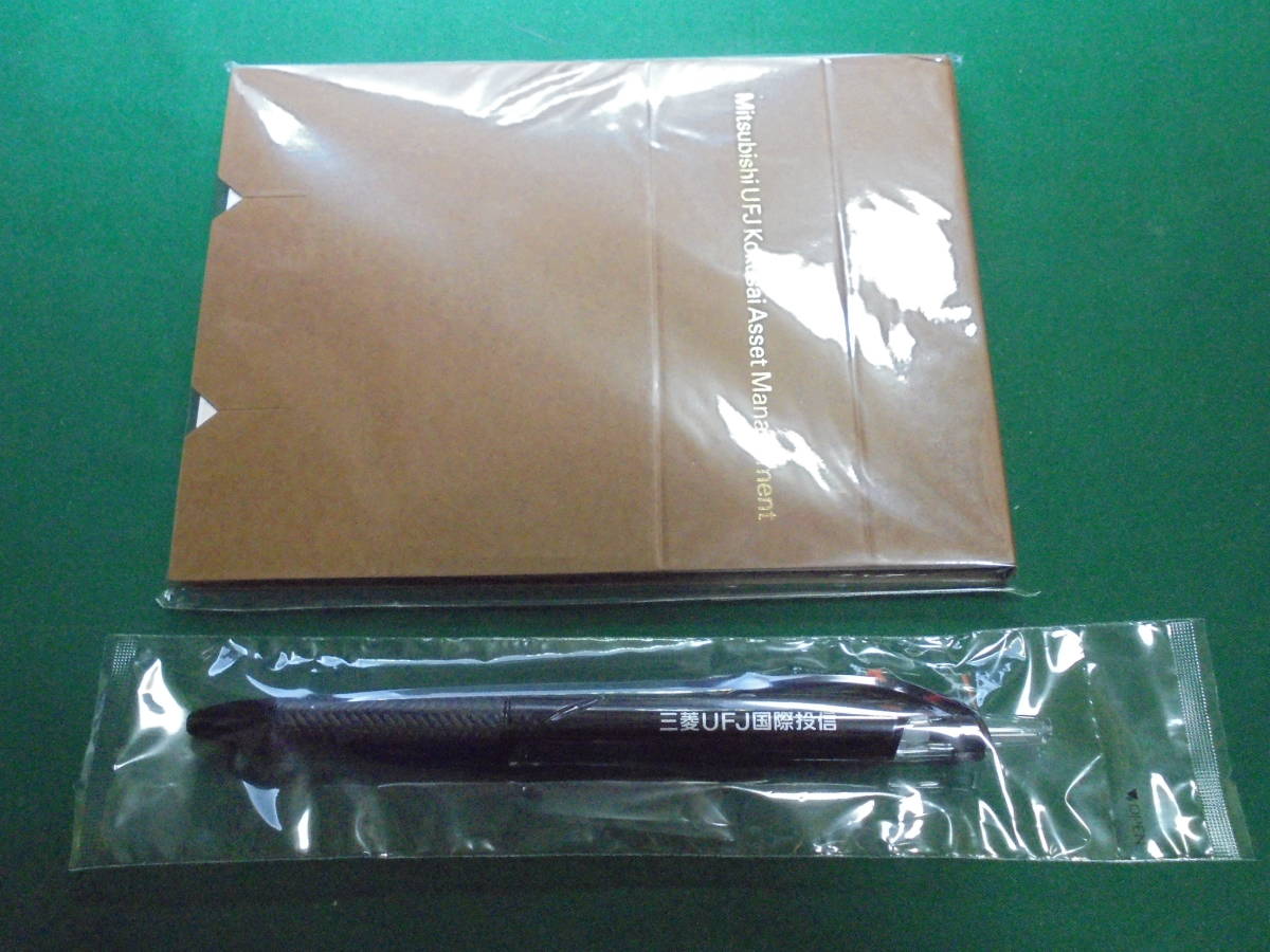 三菱UFJのペンとメモ_画像1