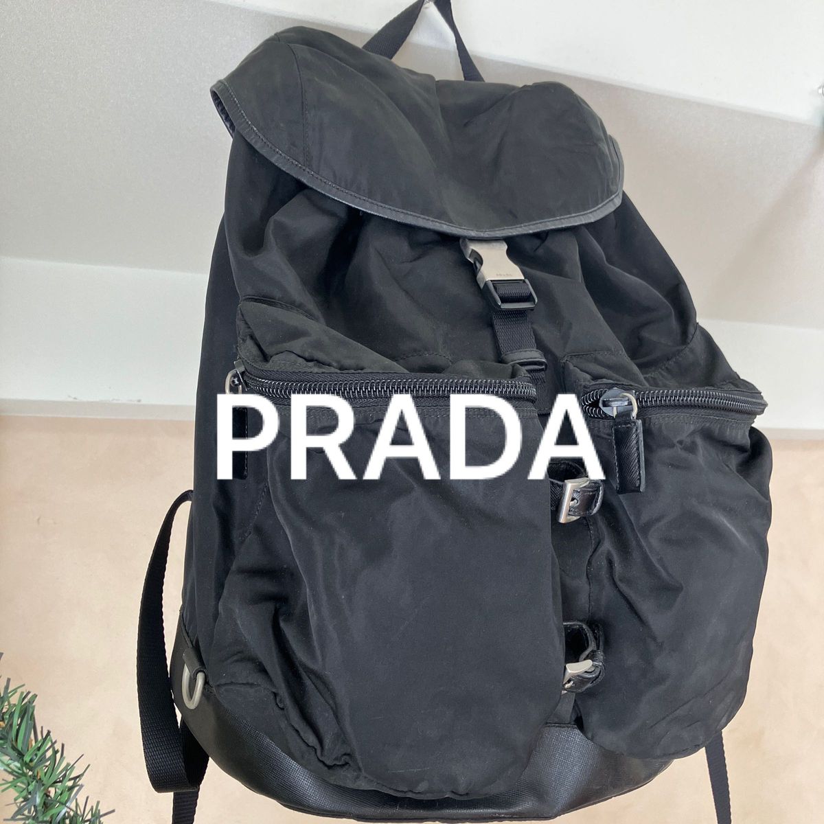 PRADA プラダ リュック メンズ 男女兼用 黒|Yahoo!フリマ(旧 PRADA プラダ リュック メンズ 男女兼用 黒|Yahoo!フリマ(旧