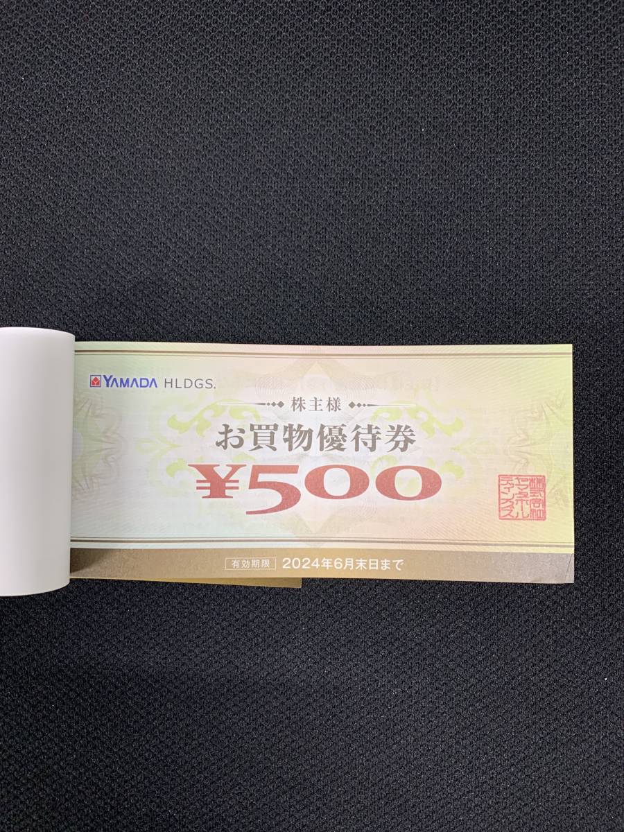 ヤマダ電機 株主優待券6枚 3000円分 有効期限2024年6月末日まで_画像2