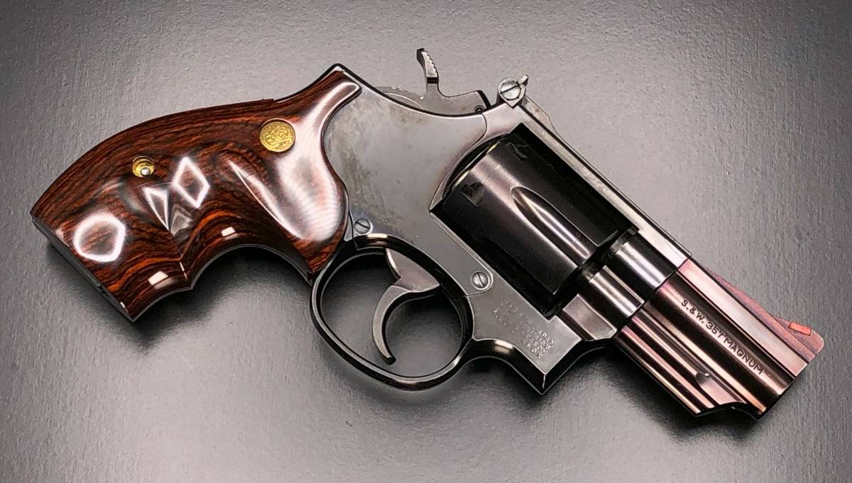 タナカ ガスガン S&W M19 2.5インチ スチールジュピターフィニッシュ　（ジャンク扱い）_画像2