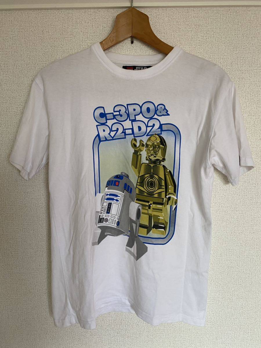 スターウォーズ STAR WARS × LEGO C-3PO R2-D2 Tシャツ M 検 90s ヴィンテージの画像1