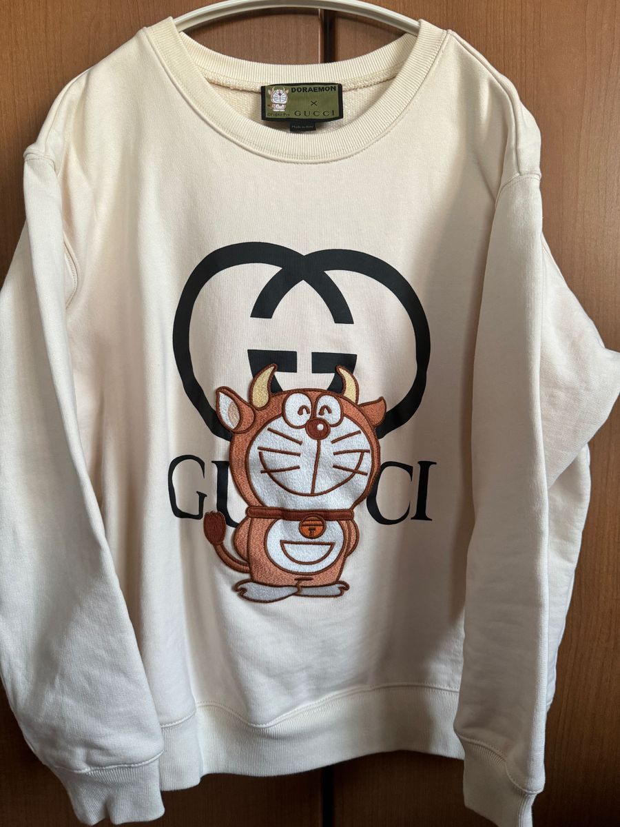 GUCCI×ドラえもん ドラえもんコラボ 牛柄スウェット|Yahoo GUCCI×ドラえもん ドラえもんコラボ 牛柄スウェット|Yahoo