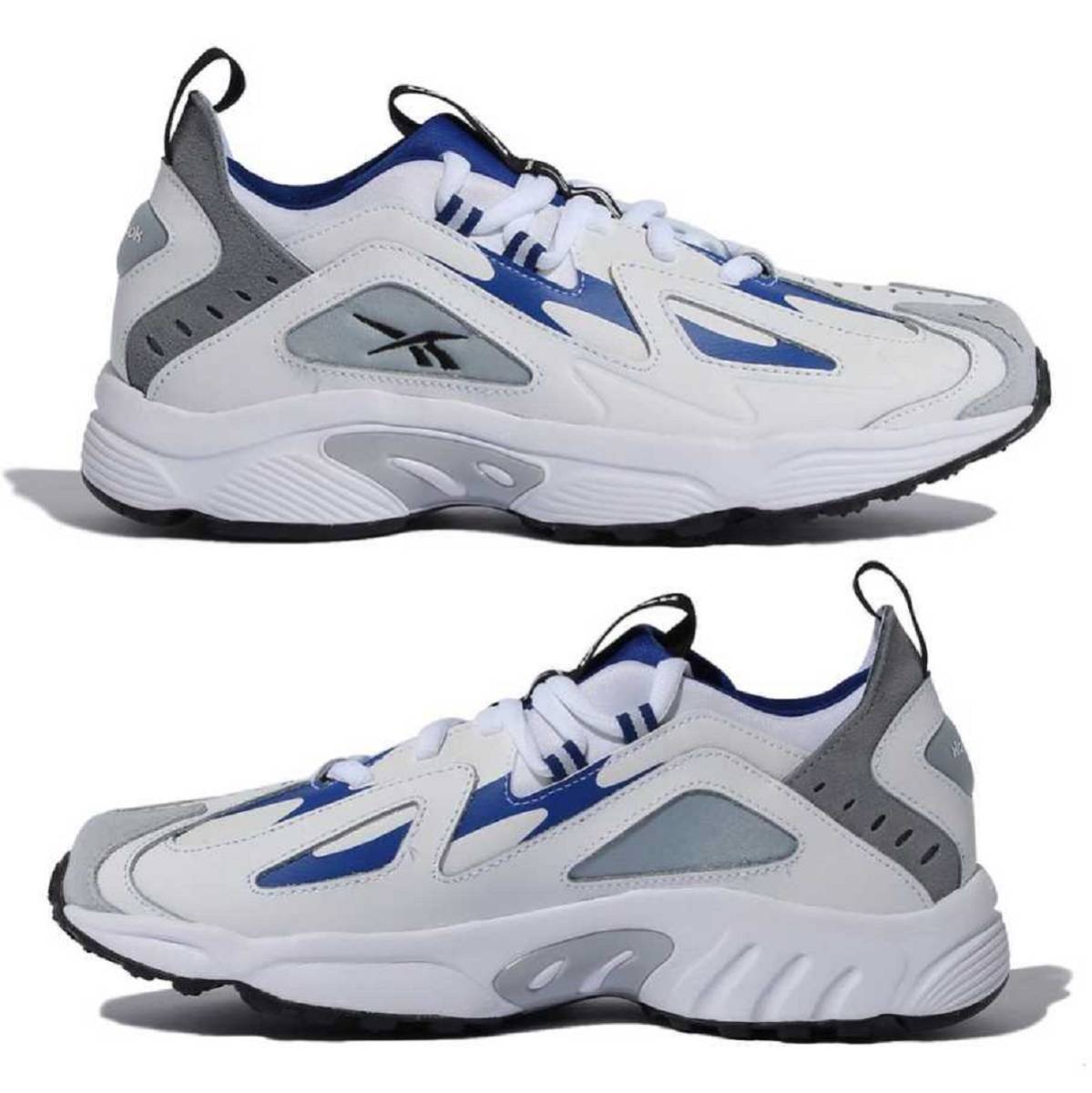 リーボック 29.5cm DMX シリーズ 1200 LT ホワイト コバルト グレー Reebok DMX SERIES 1200 LT_画像2